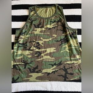 mens camo tank top